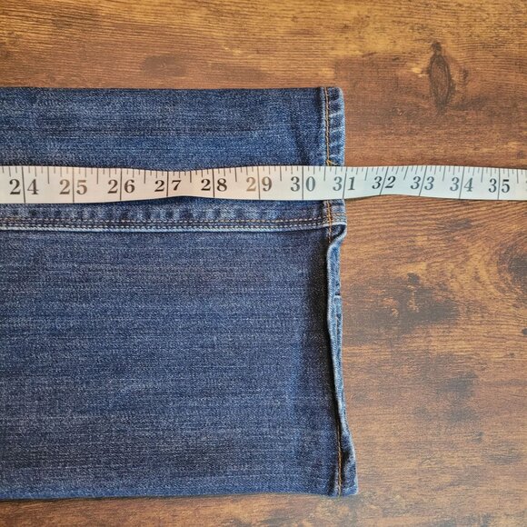 Levi's Jeans Size 10 Perfect Waist 525 Bootcut Mid Rise Button Flap Pockets - Picture 9 of 11